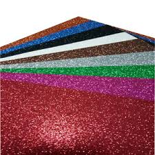 A&T Glitter Sheet Pack || باكيت ورق فوم زري مع ستيكر لاصق