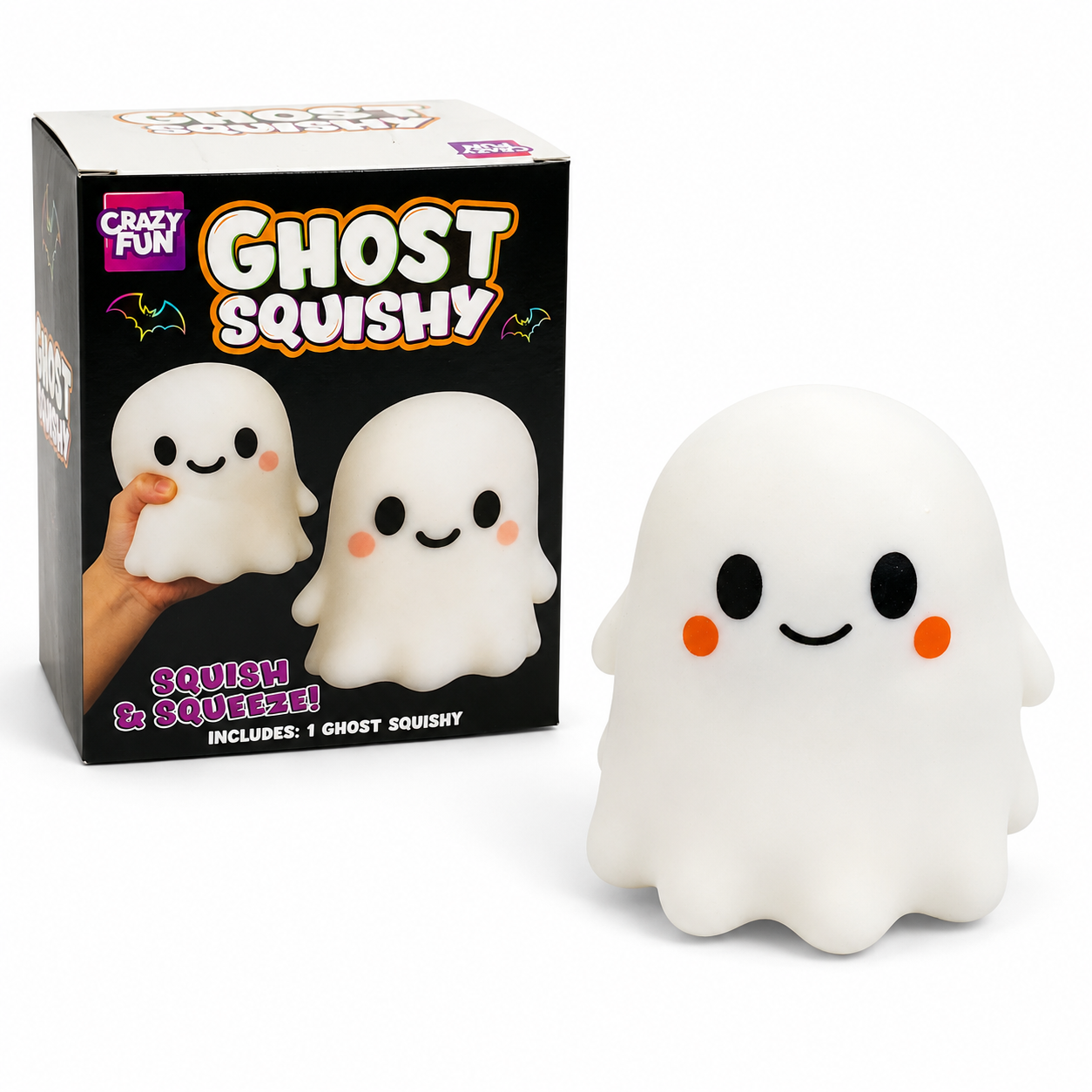 Jumbo Squishy Ghost || سكوشي جامبو شبح