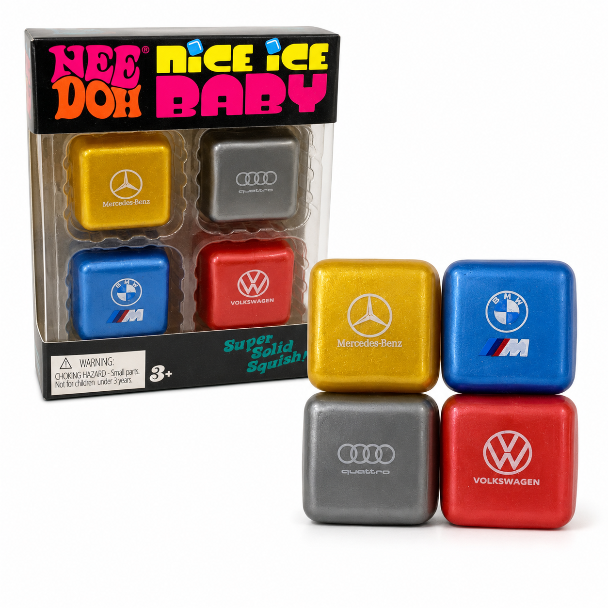 Needoh Nice Ice Baby Cars || نيدو مكعبات ميني سيارات