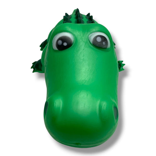 Jumbo Crocodile Squsihy Dark Green || سكوشي تمساح جامبو اخضر غامق