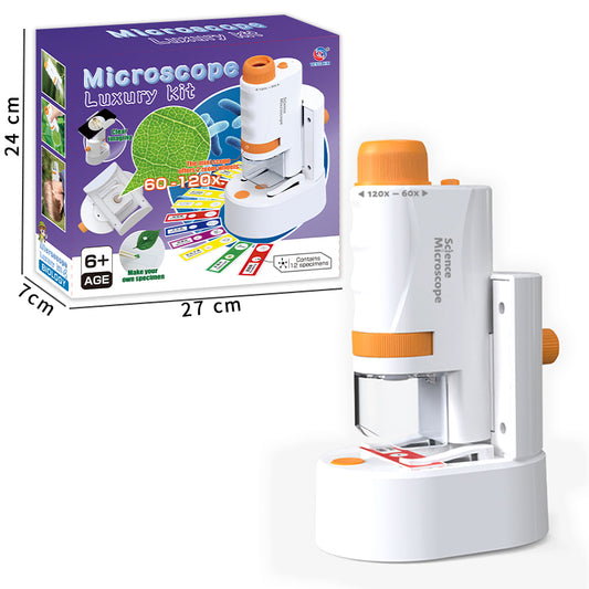 Microscope Luxury Model Scientific Toy Set || لعبة علمية مجموعة المجهر ميكروسكوب