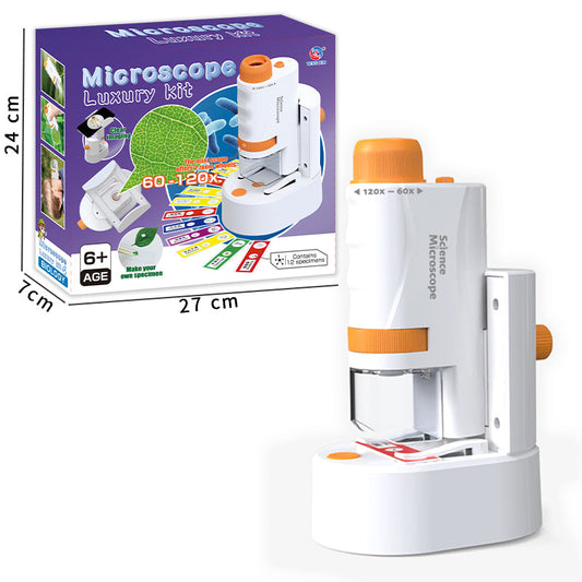 Microscope Luxury Model Scientific Toy Set || لعبة علمية مجموعة المجهر ميكروسكوب