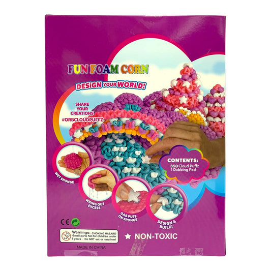 Fun Foam Corn 350 Pcs #2 || لعبة تركيب بف الذرة ٣٥٠ حبة #٢