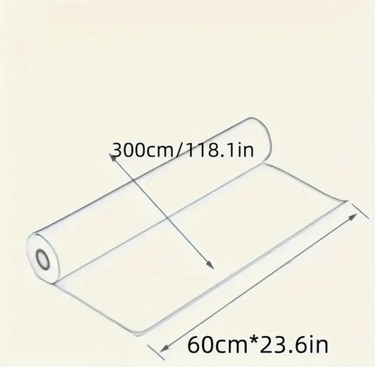 Whiteboard Magnetic Roll 300x60 cm || رول صبورة وايت بورد مغناطيسية بالكهرباء الساكنة طول ٣ متر عرض ٦٠ سم