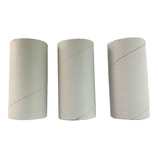 Cylinder Card Board White Color 10 cm || اسطوانة كرتونية لون ابيض ١٠ سم