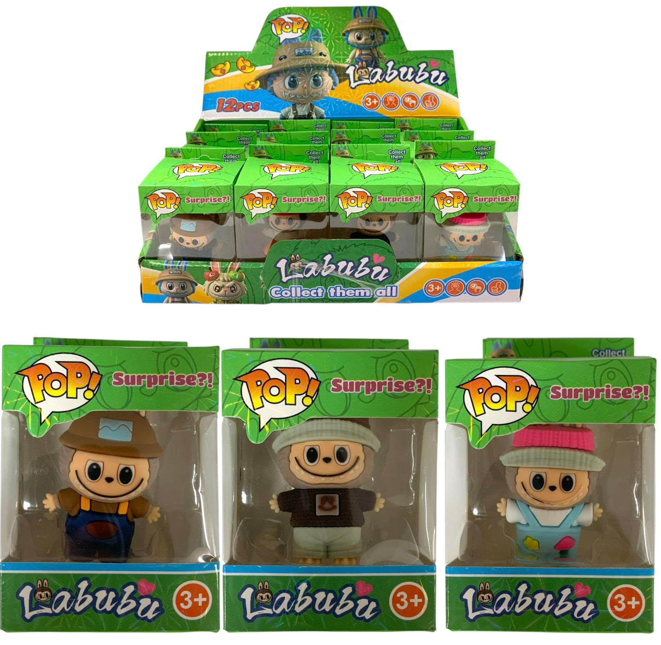 Labubu Pop Surprise Box Assorted Models || بوكس لابوبو بوب سربرايز بوكس موديلات متنوعة