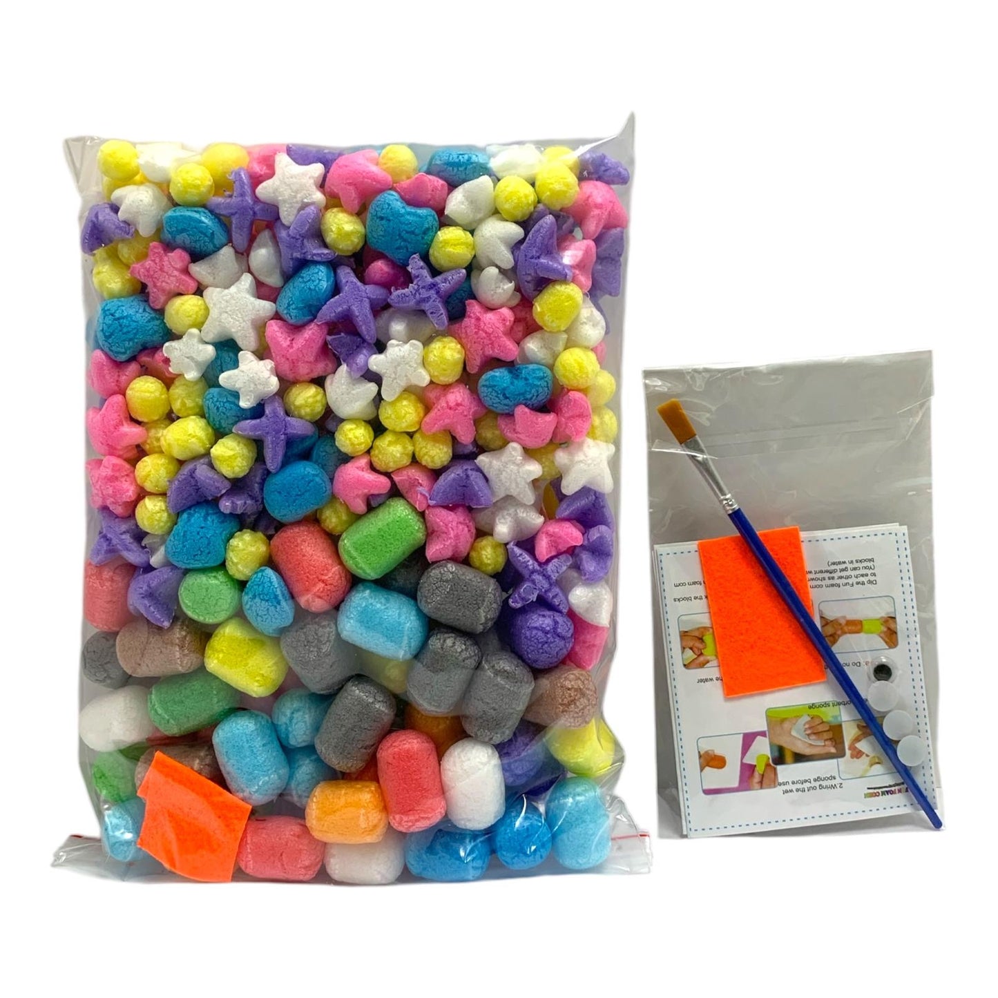 Fun Foam Corn 350 Pcs #3 || لعبة تركيب بف الذرة ٣٥٠ حبة #٣