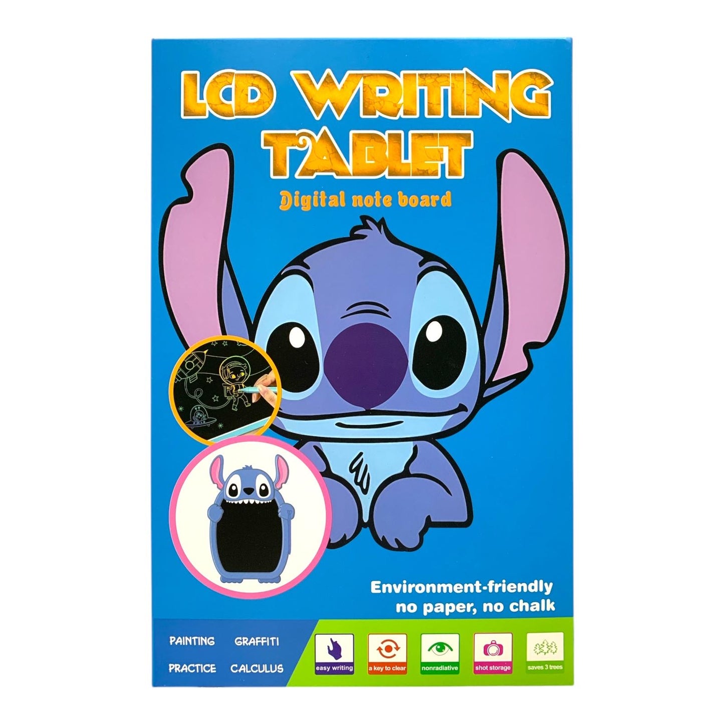 Stitch LCD Writing Tablet Digital Note Board || لوح كتابة ستيتش