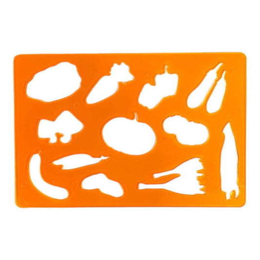 Vegtables Stencil Rulers || مساطر ستنسل الخضروات