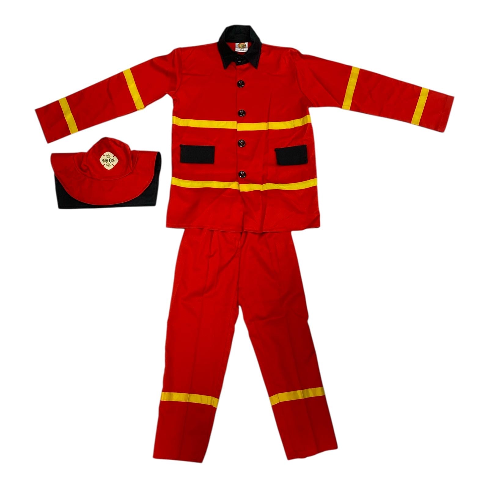 Amazon.com: Rubies Firefighter Costume for Kids, Boy's Medium 【中古】【輸入品・未使用】[ルービーズ]Rubie's Costume Co Young American Heroes Fire Fighter Fireman Kids Costume 882703M [並行輸入品]