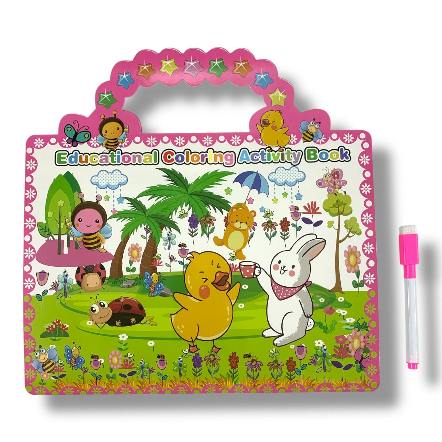 Educational Coloring Activity Book Animals || دفتر تلوين تعليمي للاطفال الحيوانات