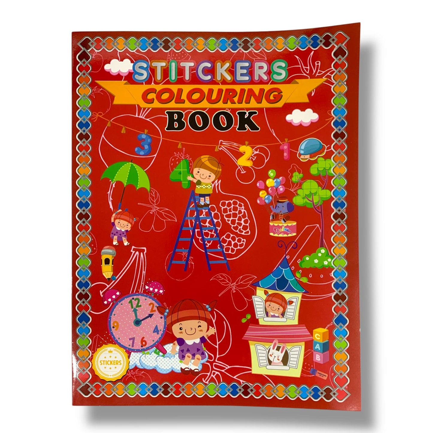 Stickers Coloring Book || دفتر تلوين و ستيكرات