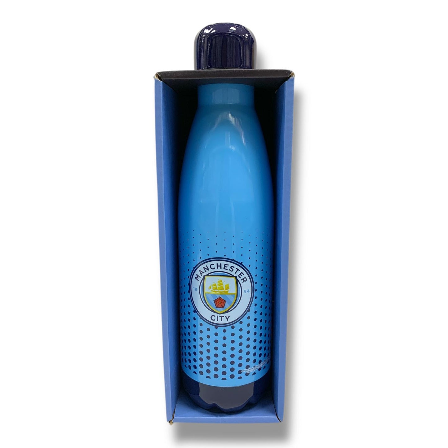 Cool Level Water Bottle 500 ml Double Steel Insulated Manchester City || مطارة ماء كول ليفيل دبل ستيل عازلة للحرارة و البرودة 500 مل مانشستر سيتي