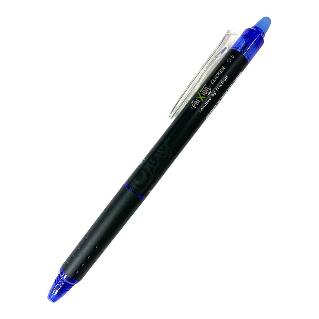 Pilot Frixion Clicker Black Edition 0.5 Erasable Pens || قلم حبر ماسح بايلوت فريكسون كبس الاصدار الاسود ٠.٥ مل