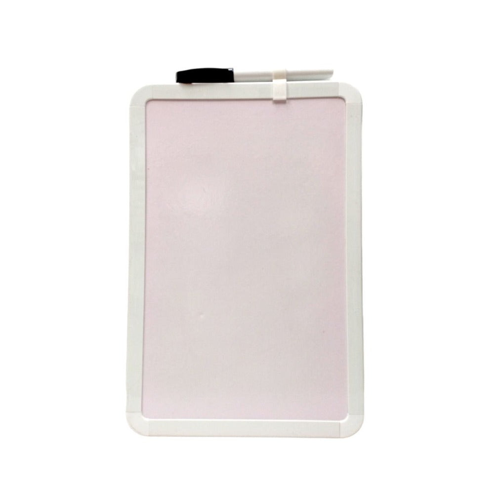 White board A4 Size White Frame || A4 صبورة وايت بورد اطار لون ابيض حجم