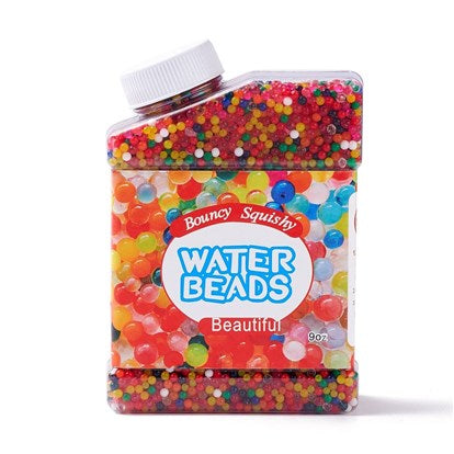 Fuse Bead Squishy Water Beads || حبات ماء قوس قزح