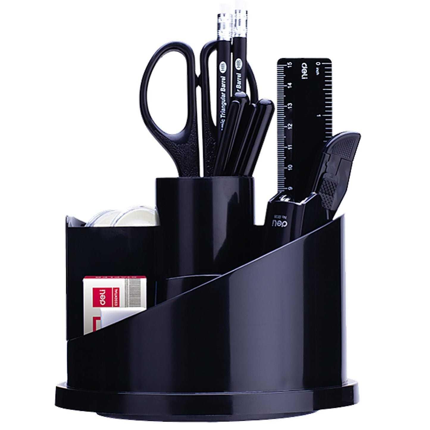 Deli Rotary Desk Organizer || ستاند ديلي المنظم لادوات المكتب