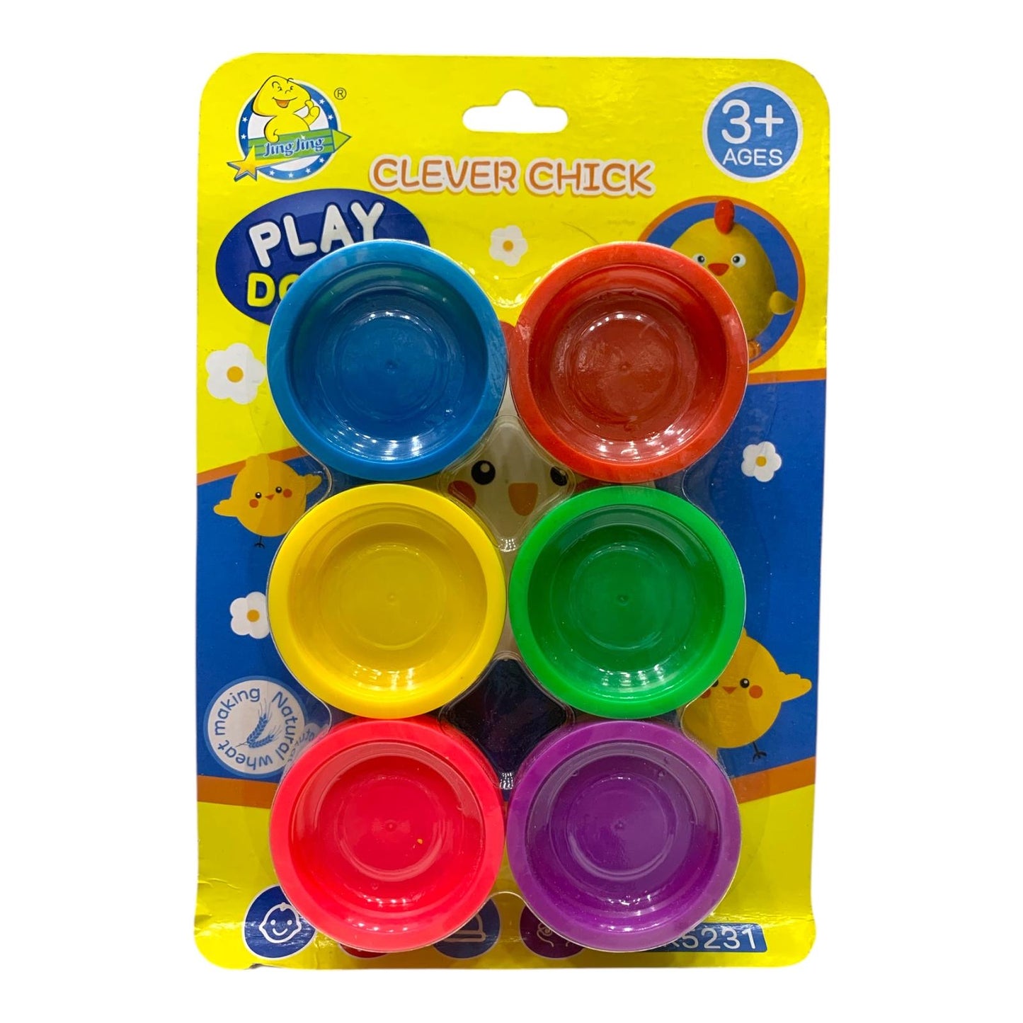 Play Dough Pack 6 Colors || طين صلصال بعلبة 6 لون