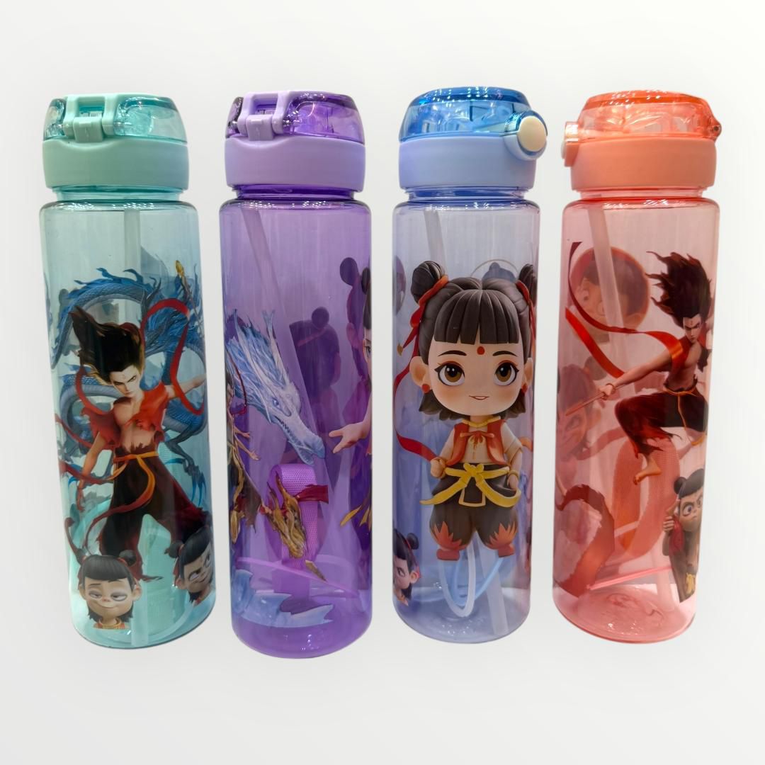 Nezha Water Bottle Assorted Color || مطارة ماء نيزها الوان متنوعة