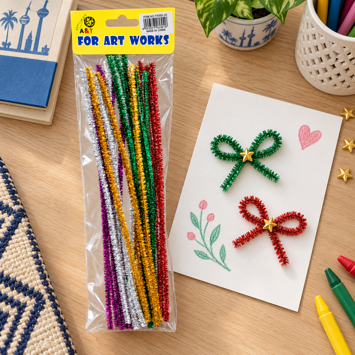 Glitter sticks #1 || اعواد زري للاشغال الفنية #1