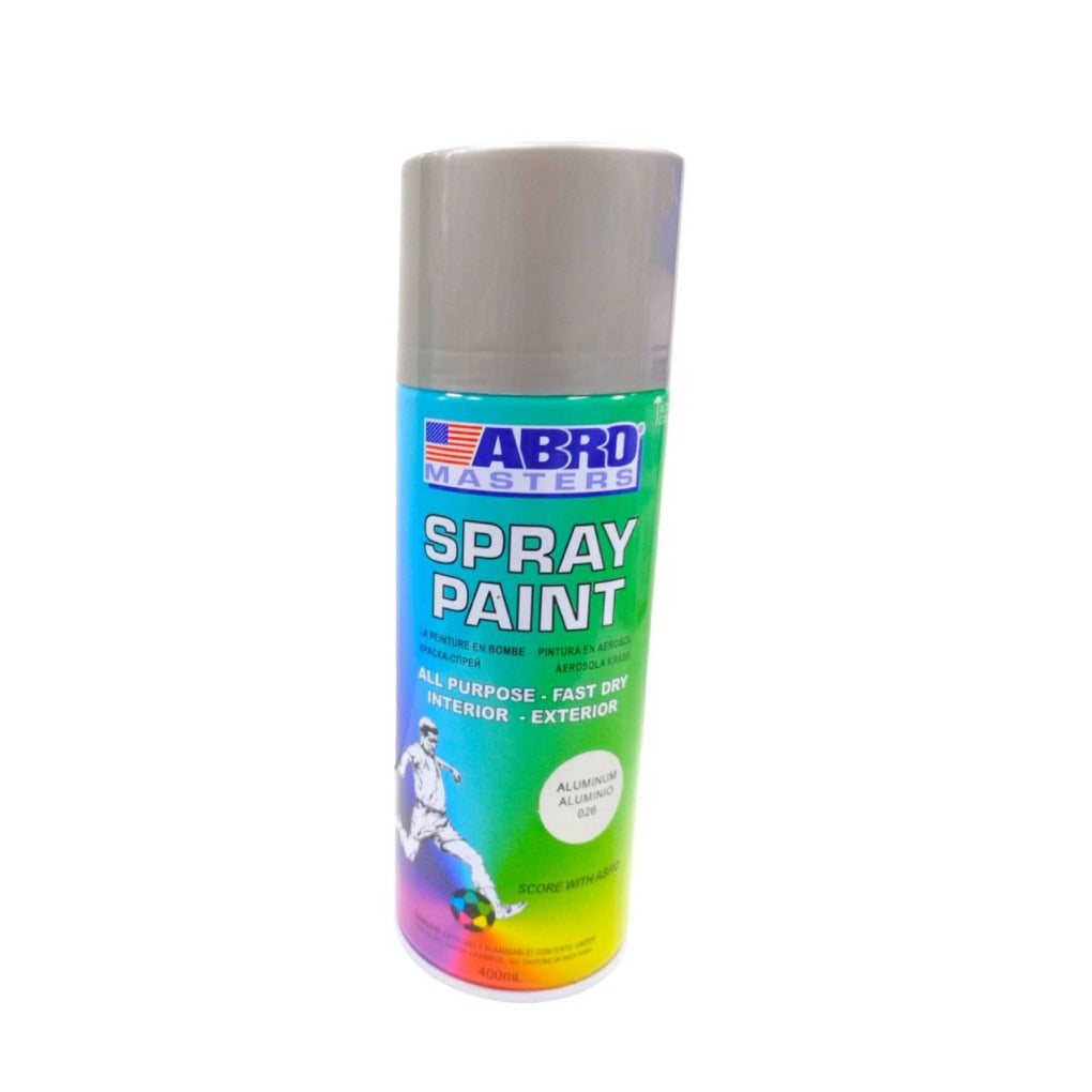 Abro Spray Paint Grey || دهان صبغ رش سبراي ابرو رمادي