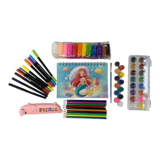 Mermaid Coloring Backpack || جنطة التلوين حورية البحر