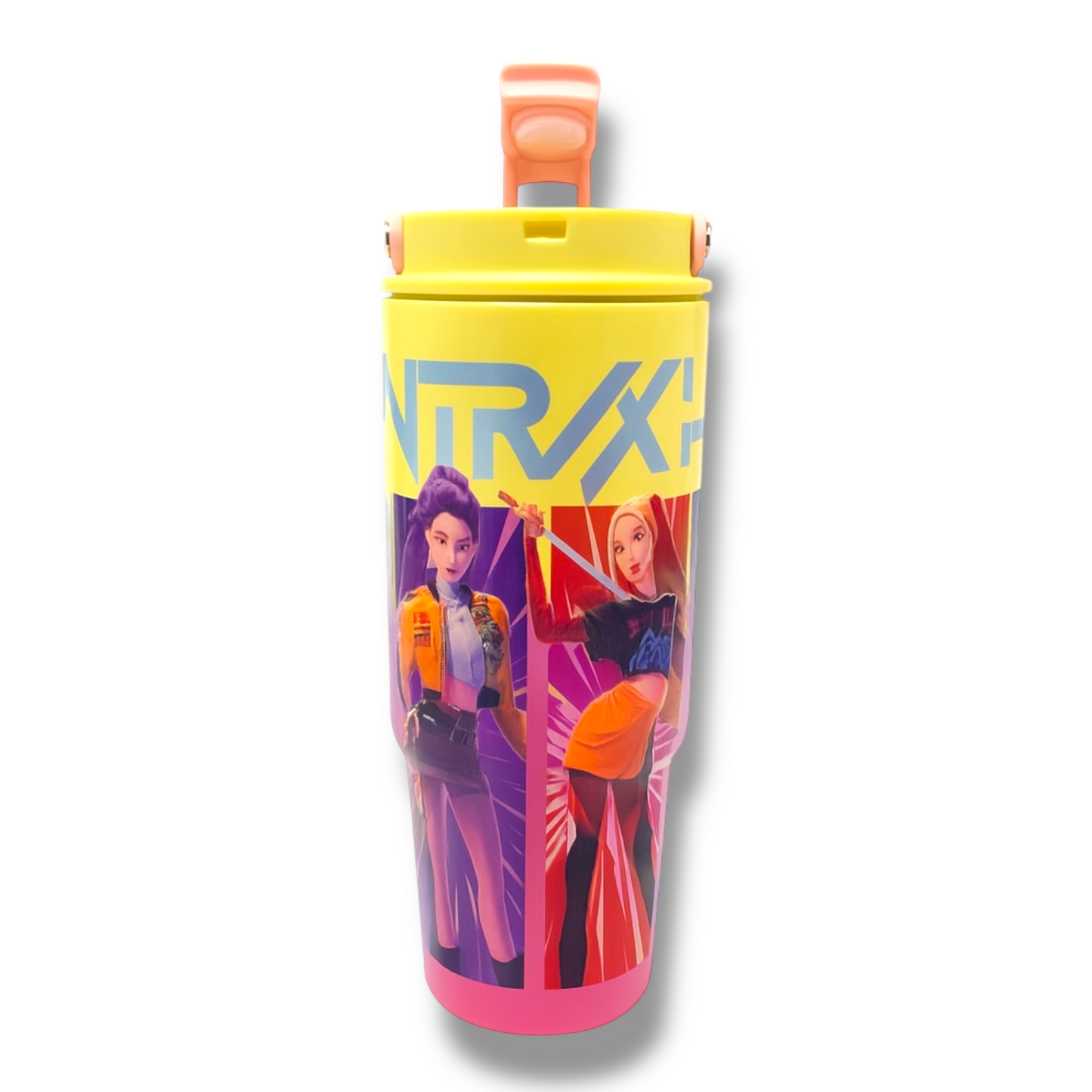 Kpop Demon Hunter Steel Water Bottle 934 ml #5 || مطارة ماء كي بوب ديمون هنتر لحفظ البرودة و الحرارة 934 مل #٥