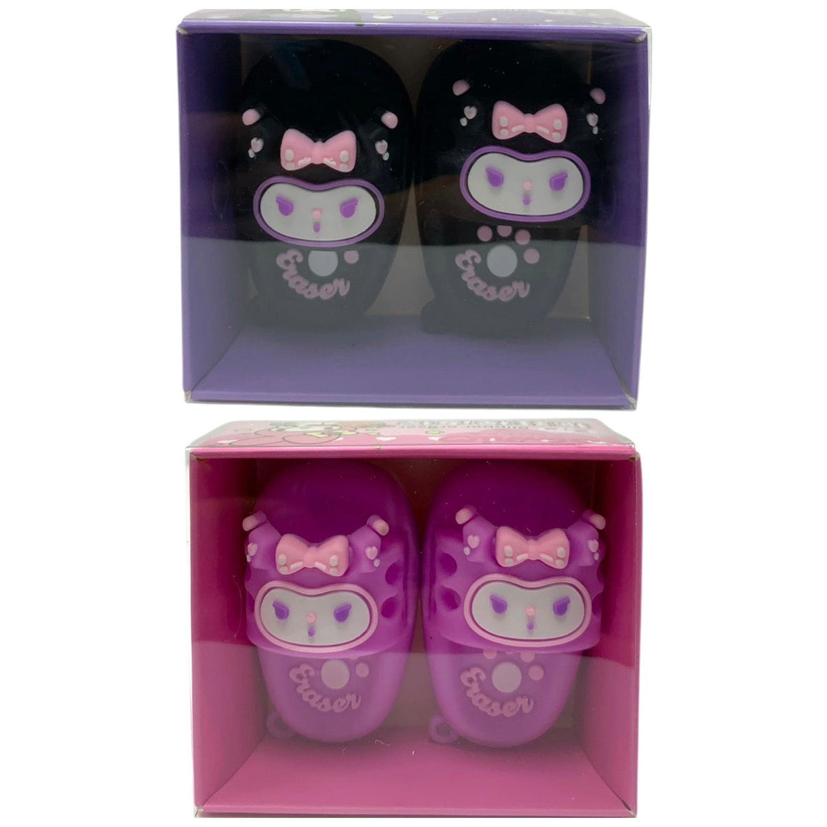 Kuromi Slipper Eraser Assorted Color || مساحة كورومي الوان متنوعة