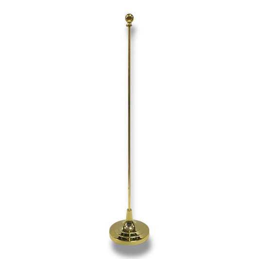 Flag Holder Gold Color 40 cm || سارية علم للمكتب ذهبي 40 سم
