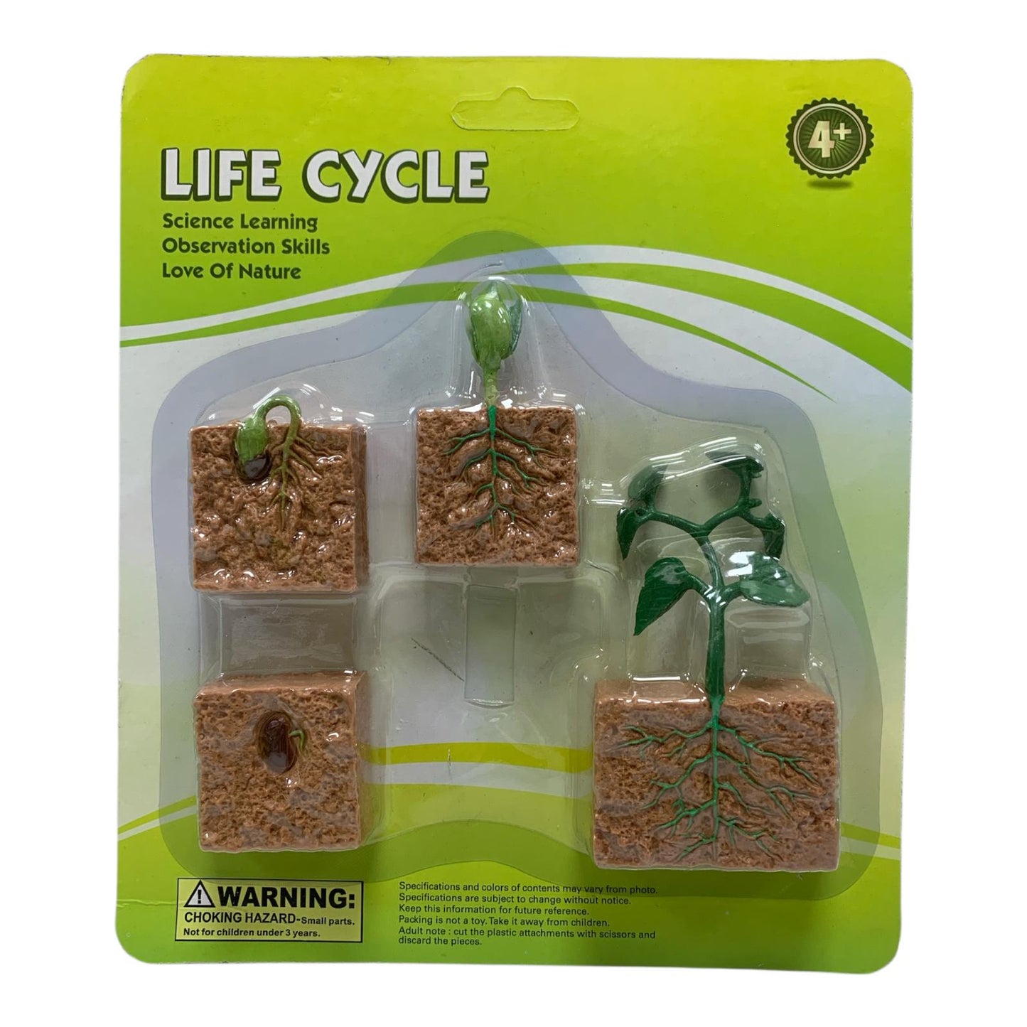 Educational Scientific Toys Life Cycle Set Plant || مجموعة العاب علمية دورة حياة النبته