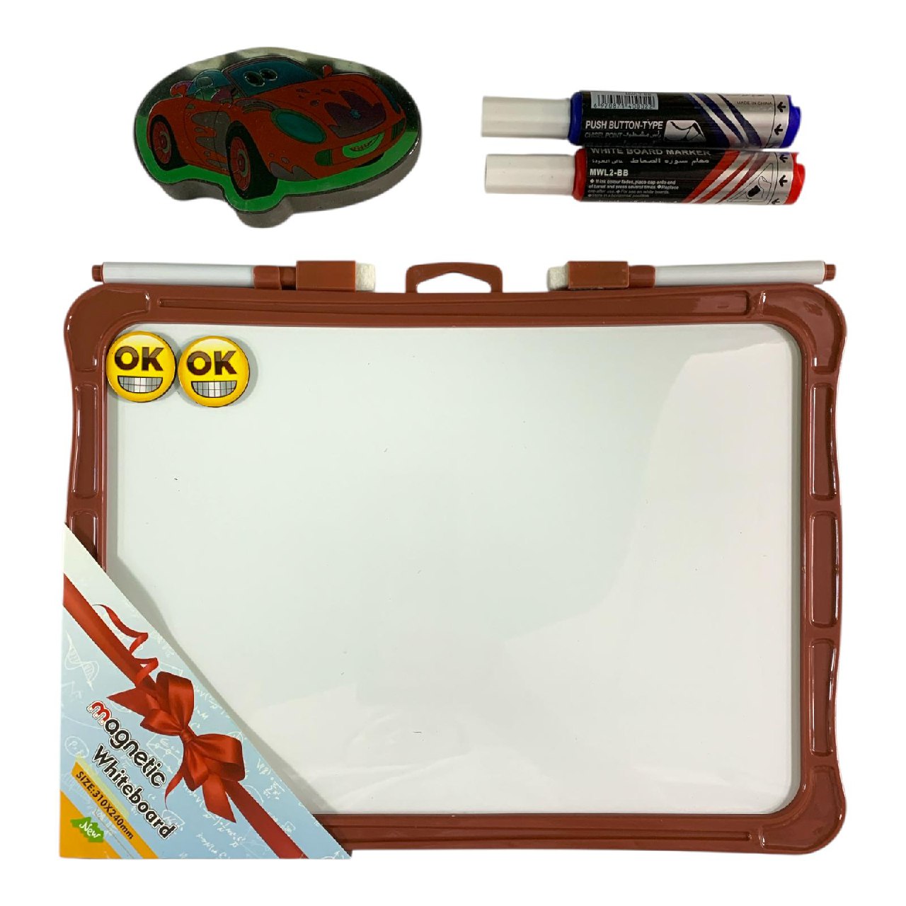 Magnetic Whiteboard Set for Kids || مجموعة لوح أبيض مغناطيسي للأطفال