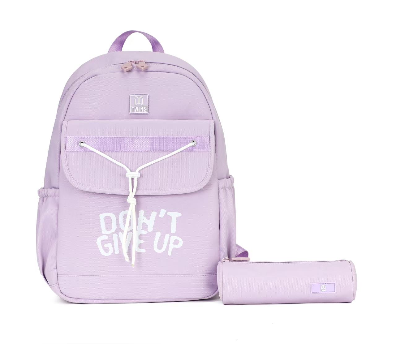 Twins Back to School Backpack Set 2 Pcs #3 || مجموعة العودة الى المدرسة توينز ٢ قطعة جنطة ظهر و مقلمة #3