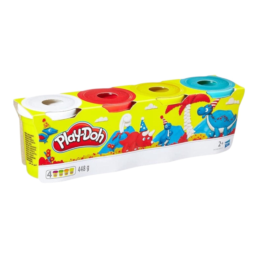 Play-Doh 4 Color Set #1 || طين صلصال بلاي دو ٤ لون مجموعة ١