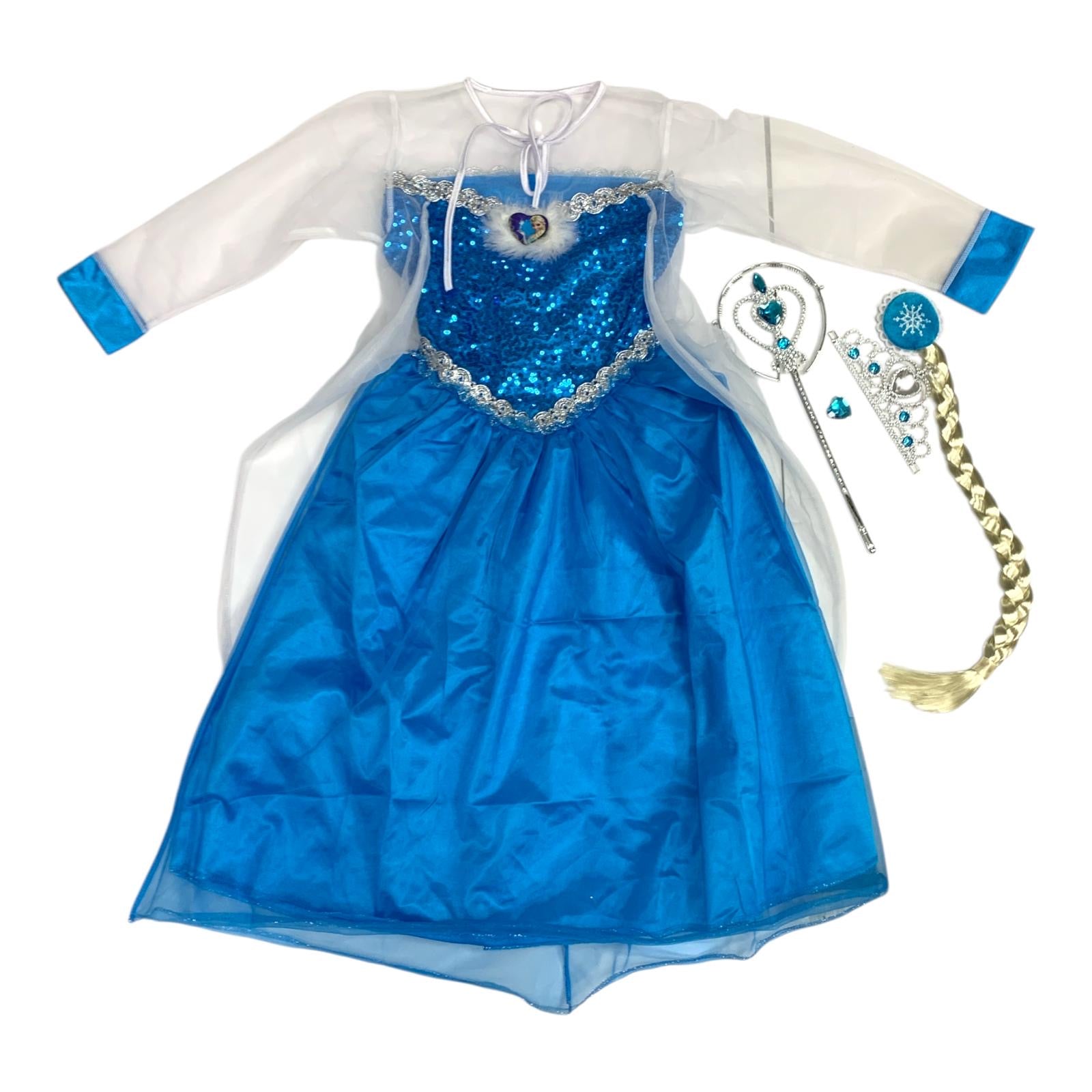 Kids Costume Princess Elsa || لبس اطفال الاميرة السا – Maktabakw