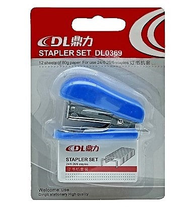 Mini Stapler With Staples || دباسه ميني مع دبابيس