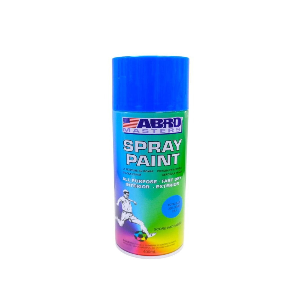 Abro Spray Paint Blue || دهان صبغ رش سبراي ابرو ازرق