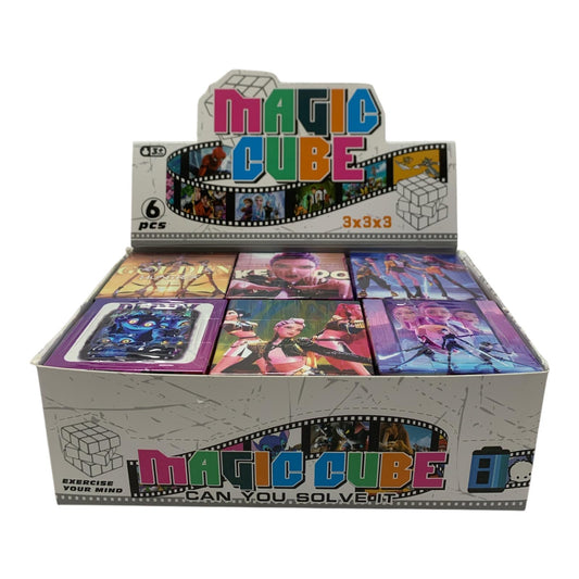 Kpop Demon Hunters Rubiks Cube Assorted Models || مكعب روبيك كي بوب ديمون هنتر اشكال متنوعة