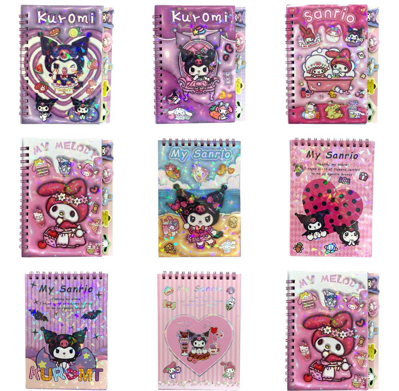 Kuromi Sticker Book Assorted Models || دفتر ستيكرات كورومي موديلات متنوعة