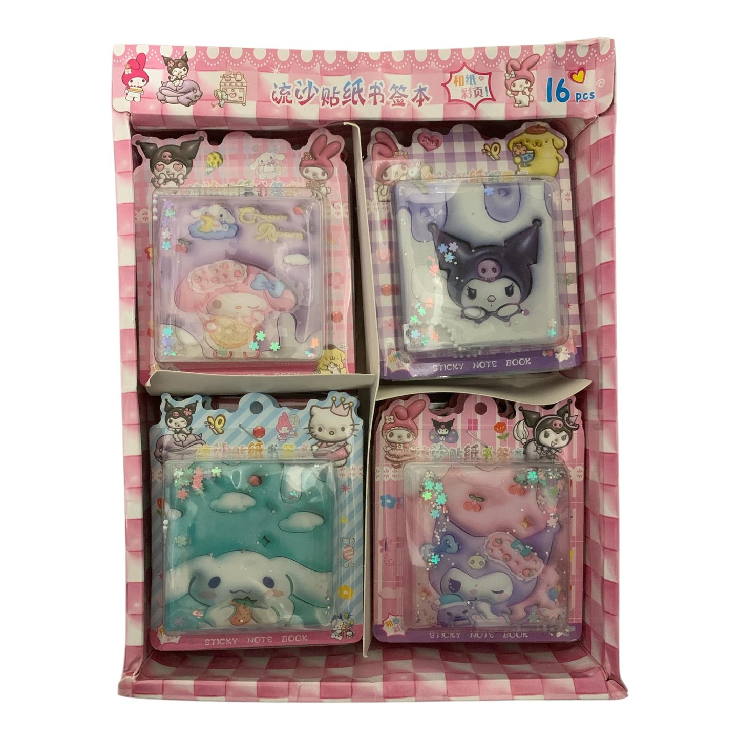 Kuromi Mini Note Assorted Color || دفتر ميني نوت كورومي موديلات متنوعة