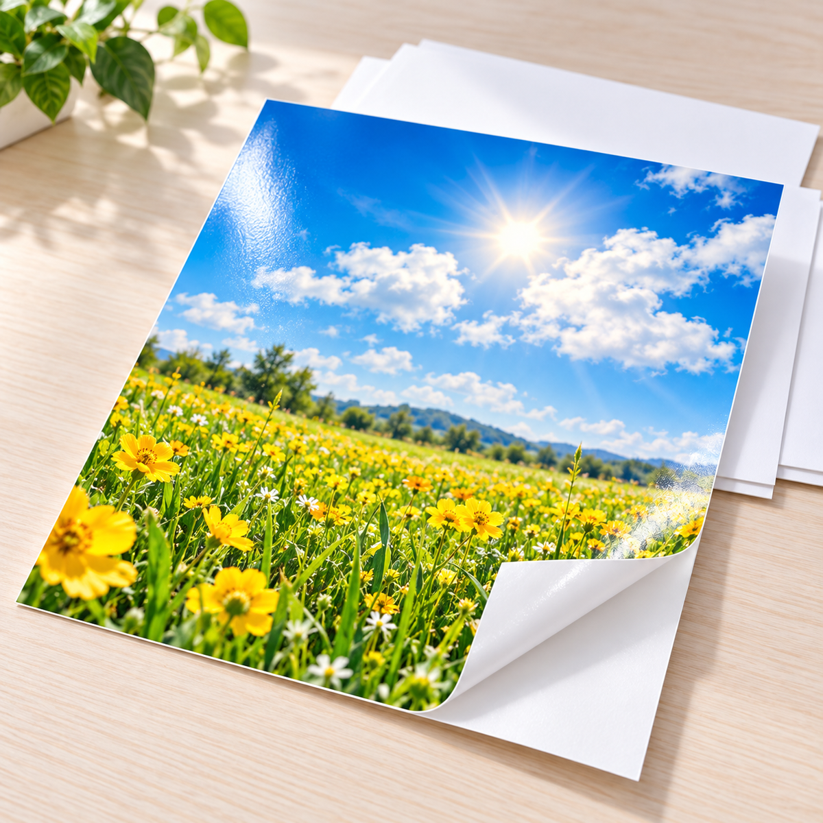 Jojo Stick Glossy Photo Paper 135 gsm 50 Pcs || ورق لاصق جلوسي جوجو ١٣٥ جرام عدد ٥٠ ورقة
