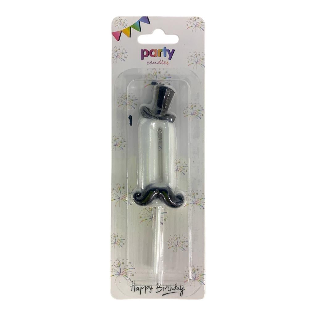 Mustache Shaped Candles || شمعة عيدميلاد شكل شنب