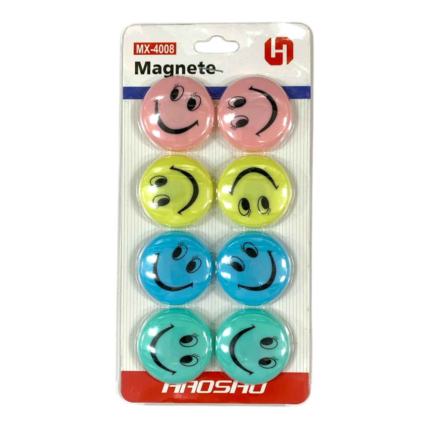 Smiley Pastel Magnets 8 Pcs || مغناطيس سمايلي باستيل ٨ حبة