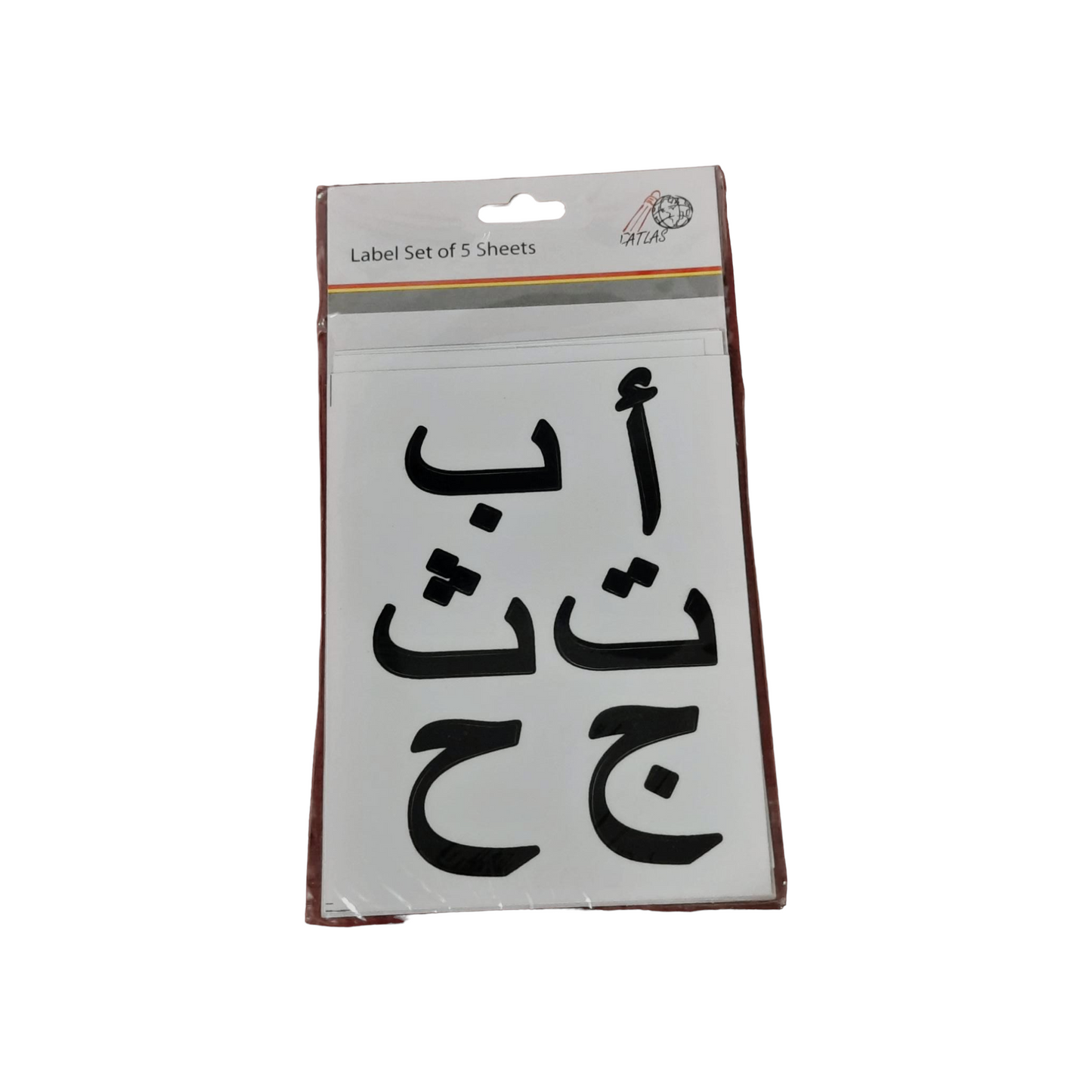 Arabic Large Letters Stickers White || ستيكرز احرف عربية كبيرة ابيض