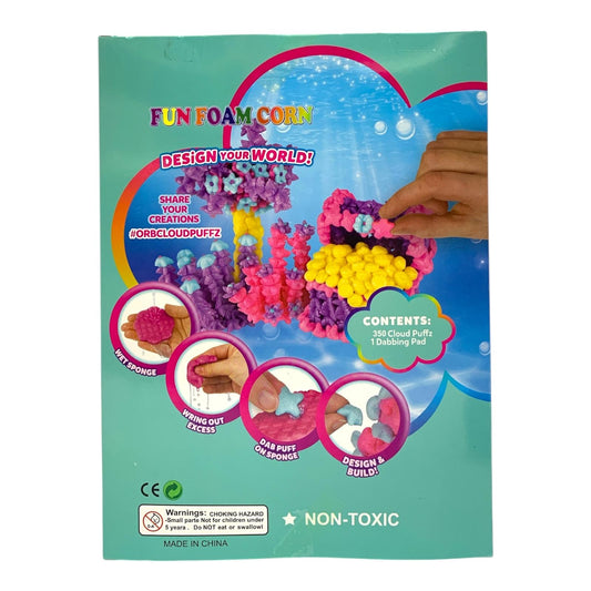 Fun Foam Corn 350 Pcs #3 || لعبة تركيب بف الذرة ٣٥٠ حبة #٣