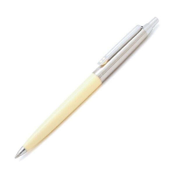 Parker Jotter White Ballpoint Pens || قلم حبر باركر ابيض كبس