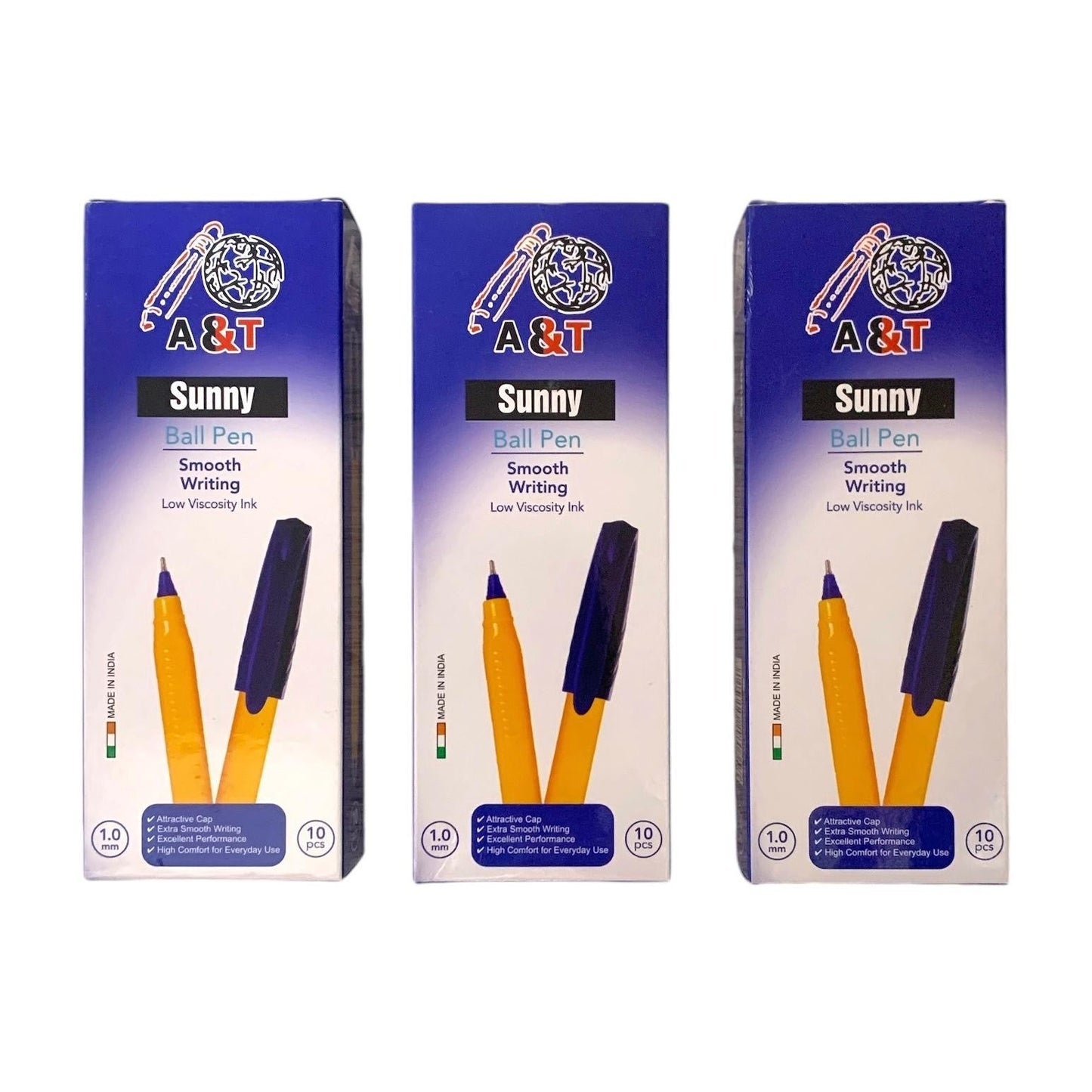 A&T Stationery Offer Sunny Pen || باكيج قرطاسية اي اند تي اقلام حبر ساني
