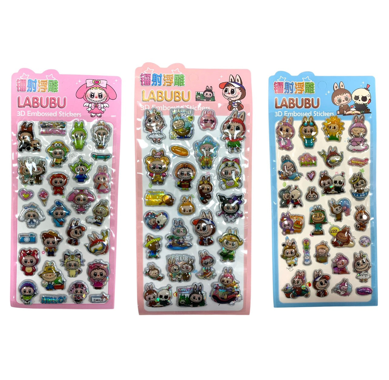 Labubu Stickers Assorted Models || ستيكرات لابوبو موديلات متنوعه