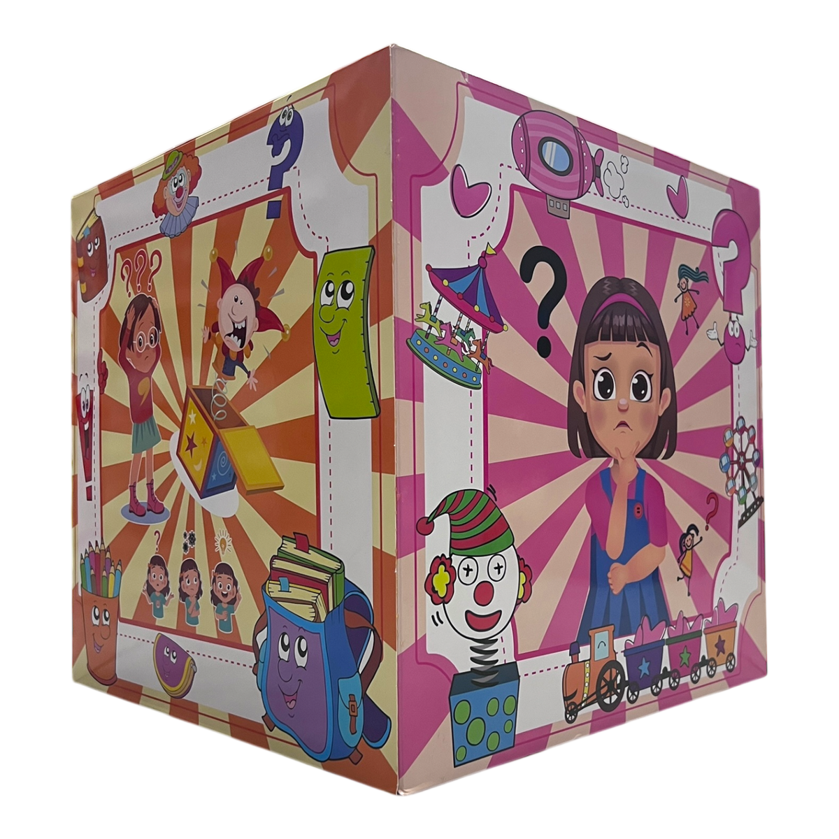 Girls Surprise Box 30 Cm || صندوق المفاجأت (بنات) -وسط ٣٠ سم