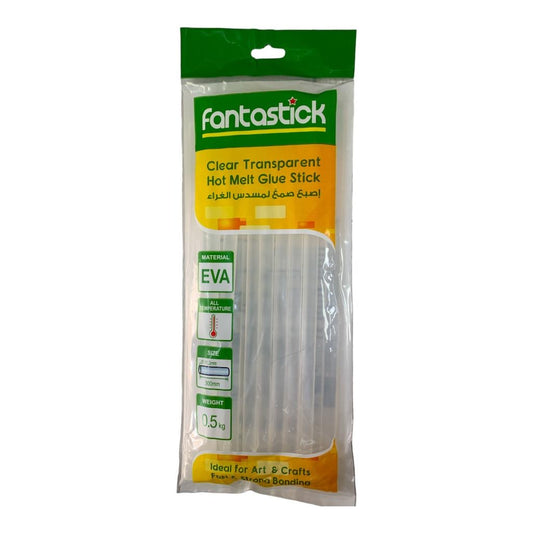 Fantastic Clear Transparent Hot Melt Glue Stick || اصبع صمغ سيليكون فانتاستيك