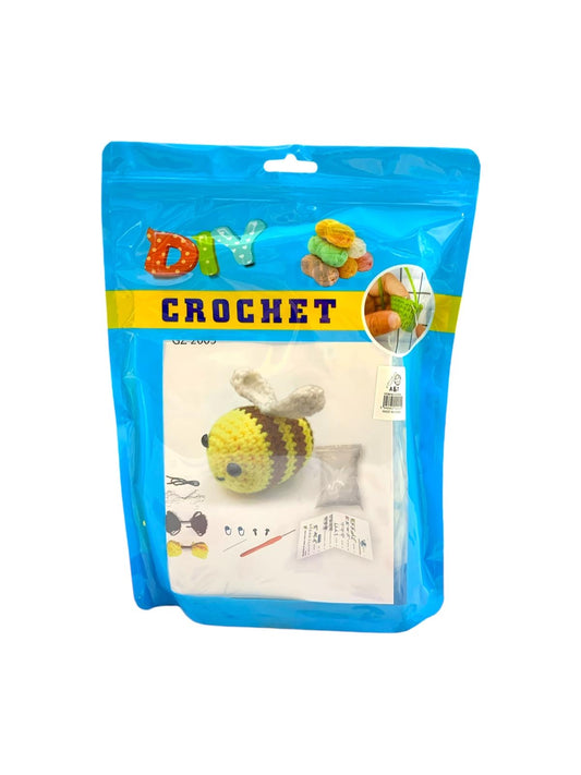 Bee Crochet Package with Turorial || مجموعة كروشيه مع فيديو توضيحي شكل نحلة